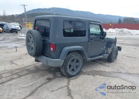 2008 Jeep Wrangler X z USA, uszkodzony, nr VIN 1J4FA24108L594731